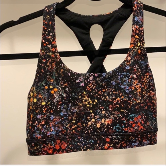 Time to sweat lululemon flowerscent sports bra - Picture 4 of 6